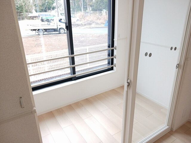 ルミエール取手のバルコニー