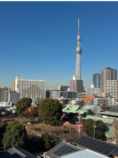 ミオカステーロ亀戸　85.01㎡　最　上階　角　部屋 リ　ノベーションの展望