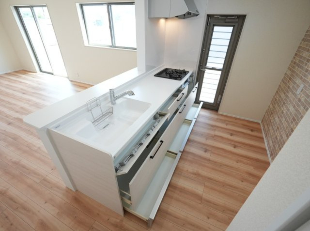 【キッチン】 | 熊本市南区第6富合町杉島　3号地 | キッチン収納