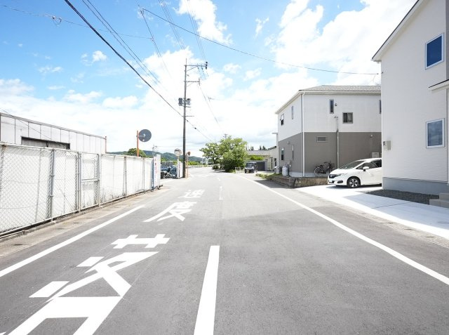 【前面道路含む現地写真】 | 熊本市南区第6富合町杉島　3号地
