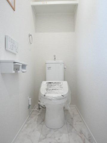 【トイレ】 | 熊本市南区第6富合町杉島　4号地 | 2Fトイレ