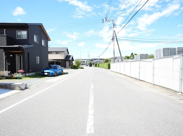 【前面道路含む現地写真】 | 熊本市南区第6富合町杉島　4号地