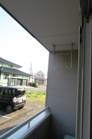 ハイツシオンのバルコニー