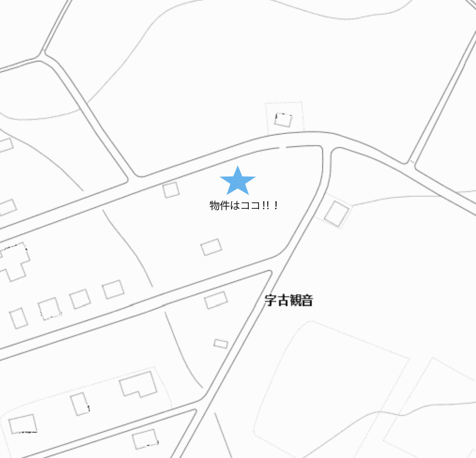 磐梯七ツ森グリーンビレッジ①の土地図