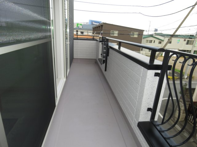 川越市氷川町　新築戸建てのバルコニー