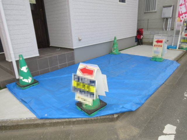 川越市氷川町　新築戸建ての駐車場