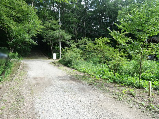 那須自然郷①の前面道路含む現地写真