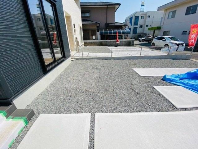 リーブルガーデン／東区御領第五／１号棟の駐車場|駐車場は２台分