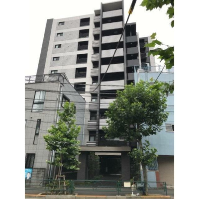【外観】 | アジールコフレ新中野 | 鉄筋コンクリート造のがっちりとした建物。