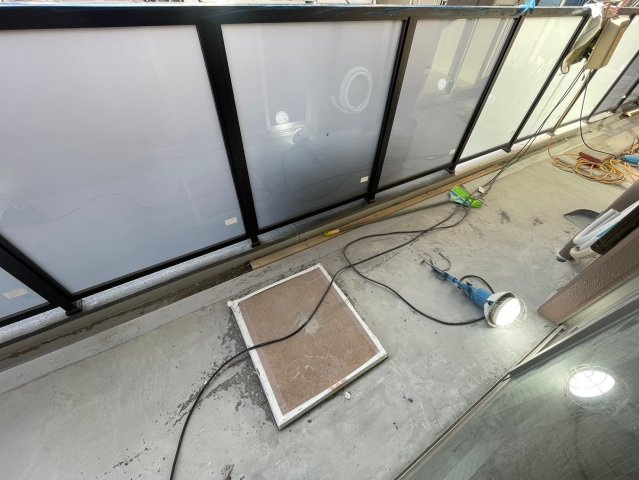 アプリーレ松屋町のバルコニー