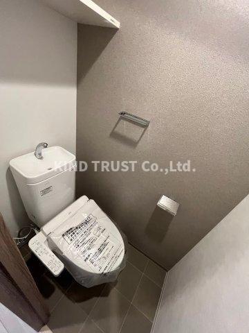 アーバネックス梅田中崎町Ⅱのトイレ|コンパクトで使いやすいトイレです