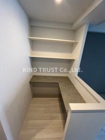 アーバネックス梅田中崎町Ⅱの収納|こまごまとしたものを収納できそうですね