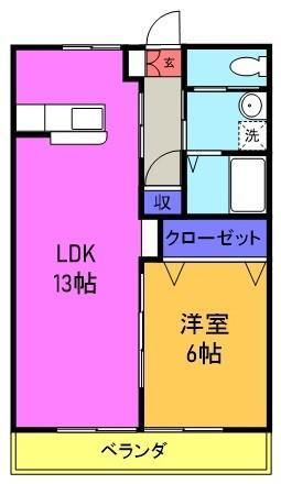 【間取り】 | SANS片西