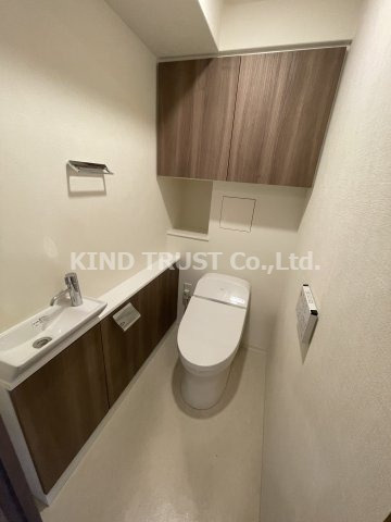 ザ・パークハビオ天満橋のトイレ|落ち着いたトイレです