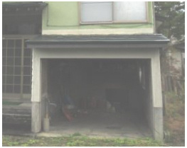 【駐車場】 | 二ツ井町下野・中古住宅