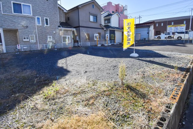 川越市諏訪町の売地の外観|現況更地につき即建築可能です。