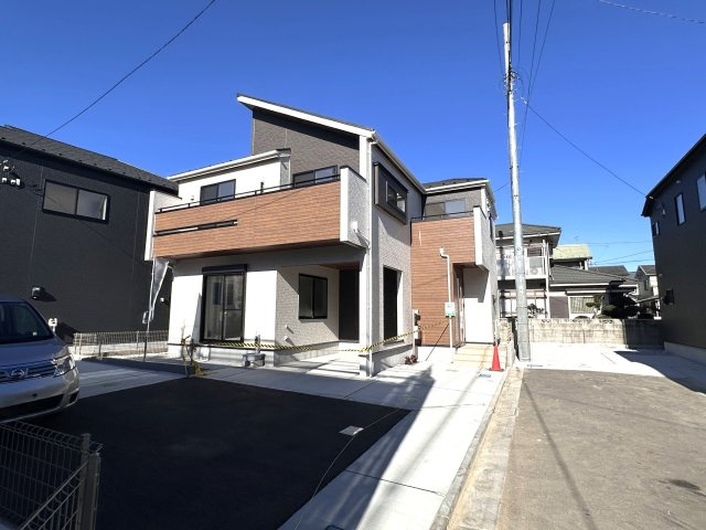 月々８万円台～　新築戸建　川越市的場5期の外観|4号棟　完成済