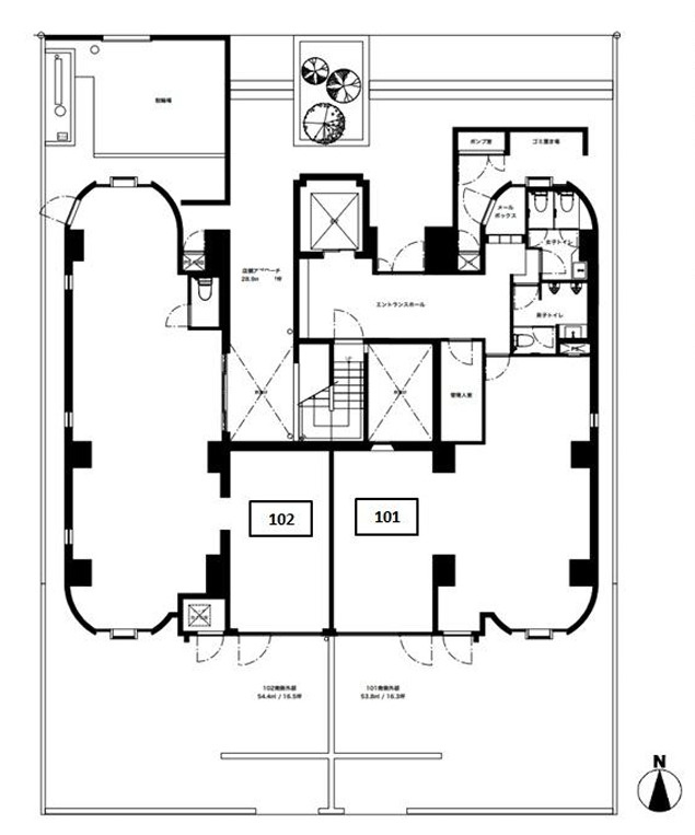 大阪市西区京町堀１丁目の店舗一部