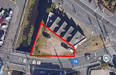 【外観】 | 坂戸市薬師町　売地 | ※正確ではございません。参考程度にご覧ください
