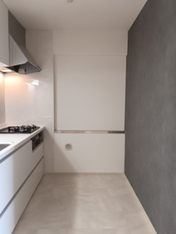 住道グランドコーポのキッチン|おしゃれな未使用キッチン♪