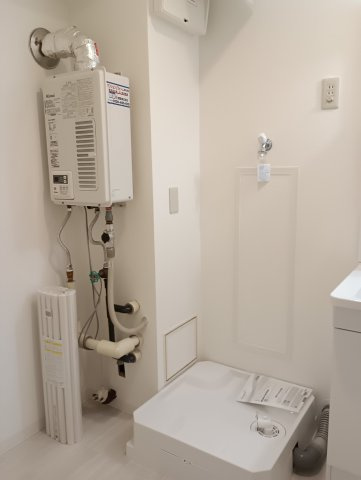 住道グランドコーポのランドリースペース