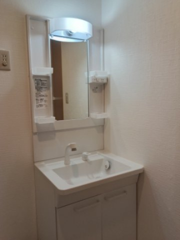 住道グランドコーポの独立洗面台|令和7年1月交換済☆ピカピカです！