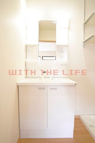 FLOW津福駅前【キャンペーン対象物件】の独立洗面台|使いやすい独立洗面台です