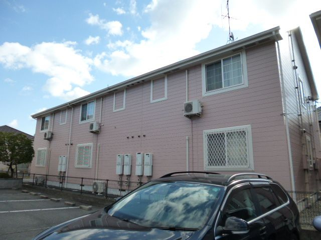 倉敷市児島小川町のアパートの外観