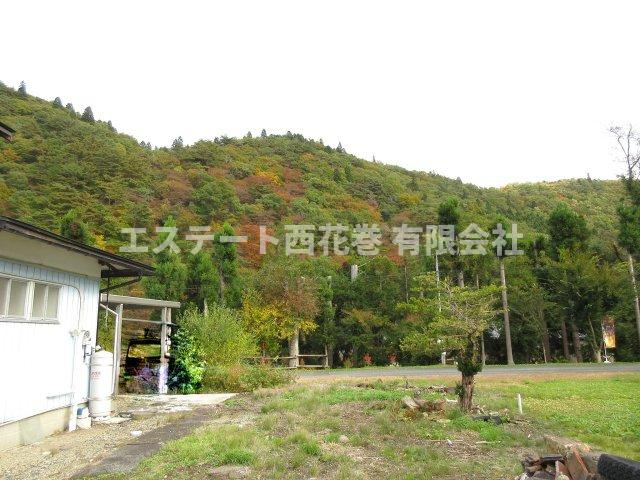 花巻市湯口字大沢　土地建物の展望