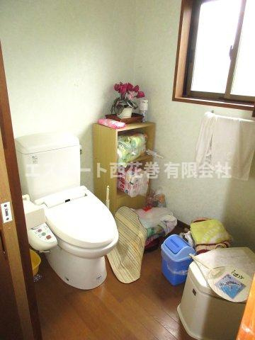 花巻市東和町東晴山8区　土地建物のトイレ|水洗トイレです