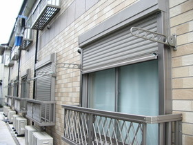 ロンベルク妙典のバルコニー