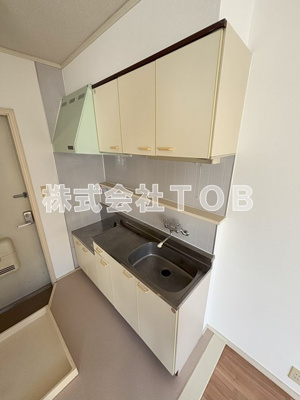 【キッチン】 | オリエント・コート | 2口ガスコンロ設置可能