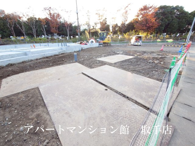 ルミエール取手の駐車場