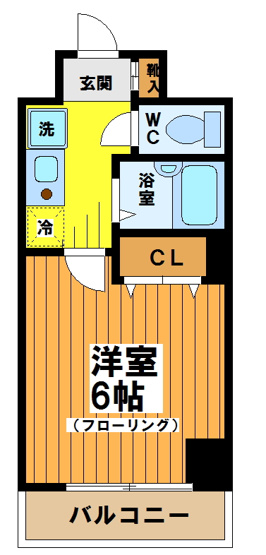 【間取り】 | ガーラ笹塚駅前