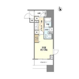 フレールコート東別院の間取り