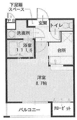 フジパレス駒川中野の間取り