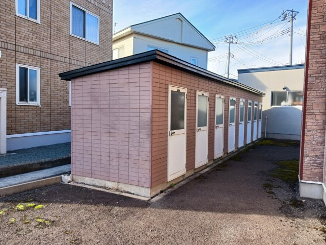 外部物置です。