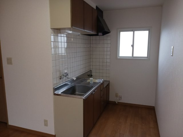 Ａ２０１号室のキッチンです。