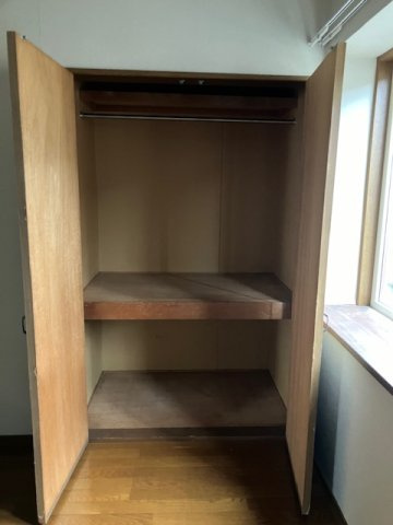 リバーサイド城田Aの収納|大きなものも収納できそうです