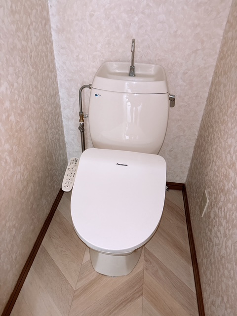 リバーサイド城田Aのトイレ|シンプルで使いやすいトイレです