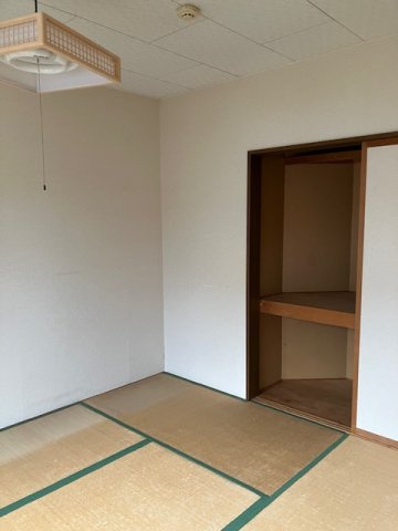 リバーサイド城田Aの和室|和室ならではの温かな和の空間で寛ぎの時間を過ごせます