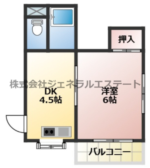 ハッピネスプラザ藤田の間取り