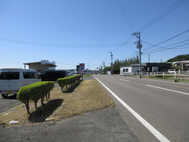 花巻市東和町土沢　売り店舗の展望|国道283号線沿いです