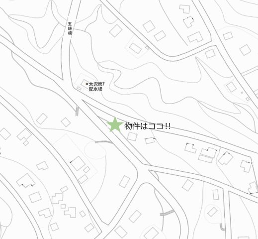 エンゼルフォレスト那須②の土地図