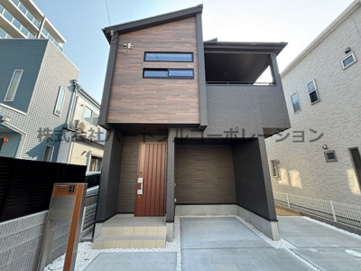 【外観】 | 神戸市垂水区坂上1丁目　新築戸建　仲介手数料無料！ | きれいな外観です