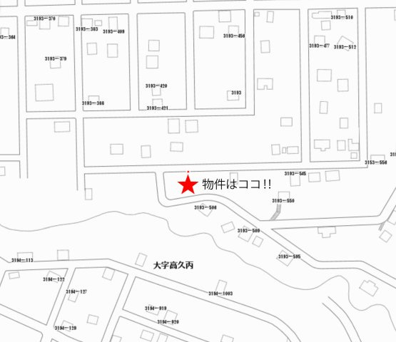 那須バケイションランド①の土地図