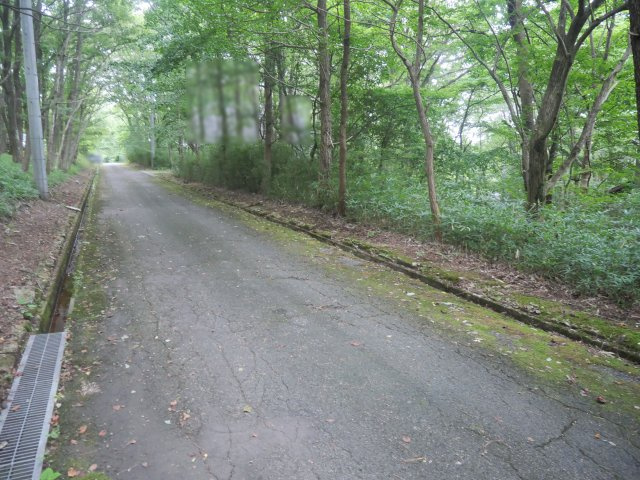 那須バケイションランド①の前面道路含む現地写真|北側