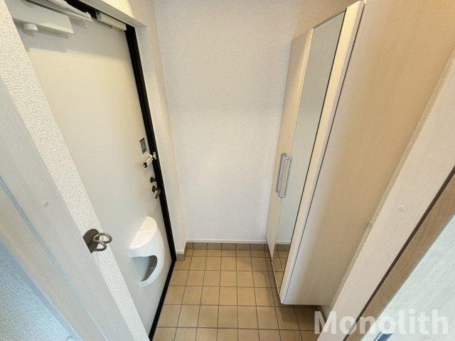 ディアコート加守の玄関