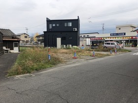 売土地の外観