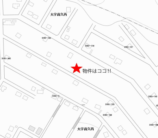 那須バケイションランド②の土地図